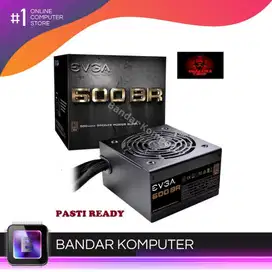 Power Supply EVGA Power Supply 600 BR 80+ BRONZE 600W Garansi 3 Tahun