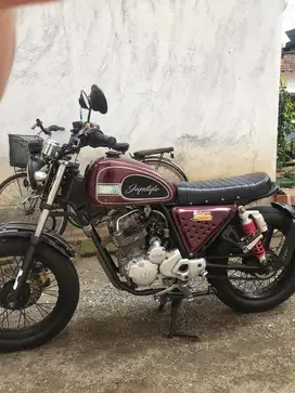 Motor custom japstyle basic scorpio 225cc