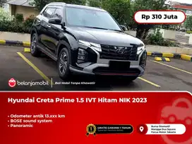 [ KM 13RB ] Hyundai Creta Prime 1.5 IVT Panoramic Hitam 2023/2024