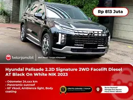 LIKE NEW !!! HYUNDAI PALISADE SIGNATURE 2WD DIESEL 2023 / 2024 HITAM