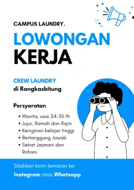 LOKER WANITA - CREW LAUNDRY