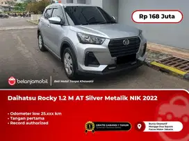 [ LOW KM ] Daihatsu Rocky 1.2 M AT Silver Metalik 2022/2023