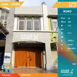 Disewakan Ruko Sawojajar Malang, Cocok Semua Usaha