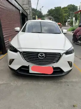 Dijual mazda touring  CX.3 putih mutiara metic tahun 2017