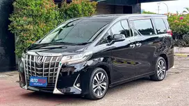 TOYOTA ALPHARD G 2.5 ATPM 2019 HITAM METALIC LOW KM