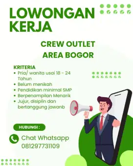 Lowongan Kerja Jaga Stand Makanan & Minuman di Bogor