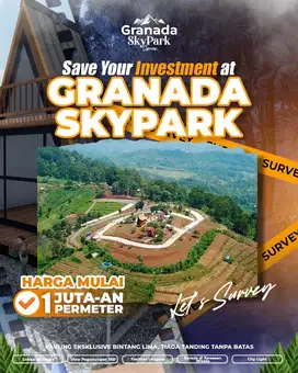 Granada Sky Park Kavling Eksklusif View Gunung Gede Pangrango