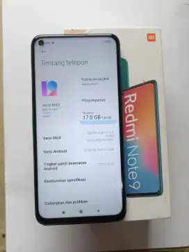 Redmi Note 9 6/128 Bekas Harga NETT