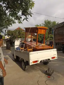 Gerobak Angkringan Bakso Mie Ayam PeceL Bubur Sate Martabak Ronde dlL