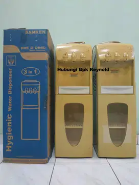 Dispenser Sanken ex Display Di Jual MURAH 650 Ribu aja ,Barunya 1,8 jt