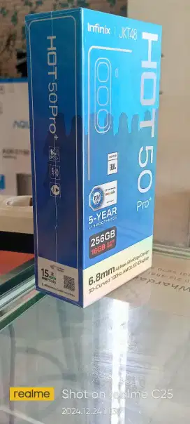 INFINIX HOT 50 Pro Plus 8/256 BARU garansi resmi 1th bisa TT Kredit
