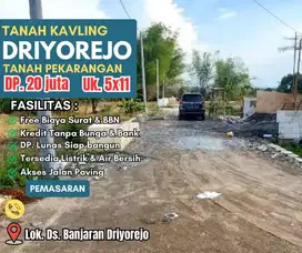 tanah kavling Driyorejo