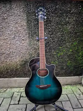 Izin lapak min  Yamaha APX600 Oriental Blue Burst Akustik Elektrik