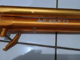 Handlebar united Dan seatpost Litepro gold