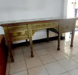 Dijual meja kerja ukir