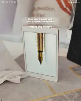 iPad Mini 5 64GB GOLD LANGKA MULUS MURAH BANGET Layak Pakai