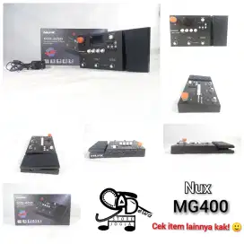 NUX MG400 EFEK GITAR MULTIEFX DIGITAL PEDAL MG 400 EFX bkn mg300 gp100