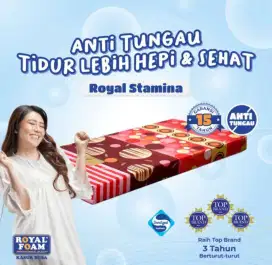 (MURAH) KASUR BUSA ROYAL FOAM GARANSI 10 TAHUN - COD