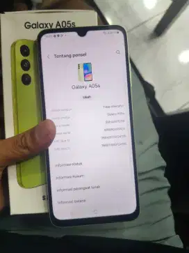 Samsung A05S 6+3/128 bekas rasa baru grez bnegt TT masuk