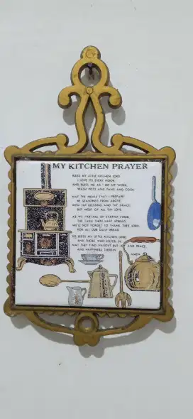 Pajangan dinding utk dapur