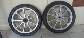 Velg Power dico silver