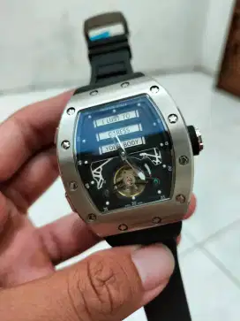Jam RM trubillon baterai langka