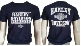 Kaos harley davidson motorcycle live