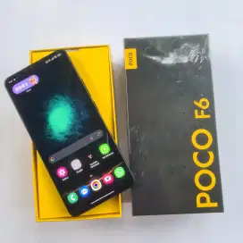 Poco f6 8/256 gb / Mulus 2 mingguan pemakain