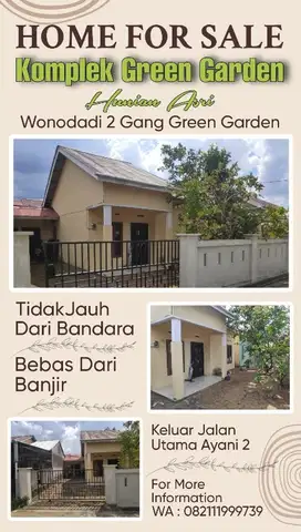 Komplek Green GardenLhootesortWonodadi 2 Gang Green Garden