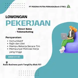 Lowongan pekerjaan terbaru