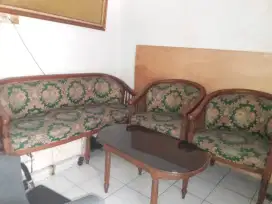 Kursi jati 1 set