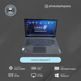 LENOVO IDEAPAD 5 AMD RYZEN 5 4500U Ram 8GB SSD 512GB FHD