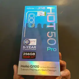 INFINKX HOT 50 PRO RAM 16(8+8)/256 BARU GARANSI RESMI