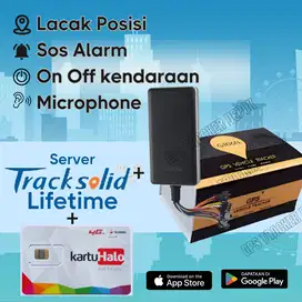 gps tracker plus pasang dan server tracksolid