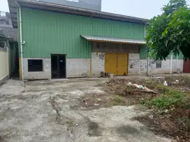 Dijual Tanah berikut bangunan bekas WorkShop di Bambu Apus Jaktim