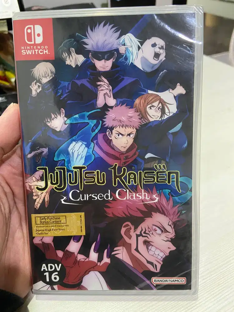 Jujutsu Kaisen Cursed Clash 2024 Game Nintendo Switch