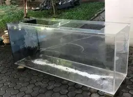 Acrylic Aquarium Super besar 175cm tebal 12mm import LN merek TRUVU