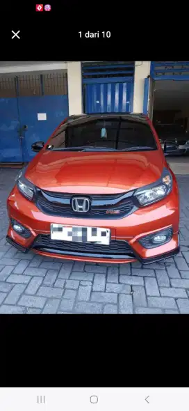 HONDA BRIO RS URBANITE 2022 ORANGE PHOENIX