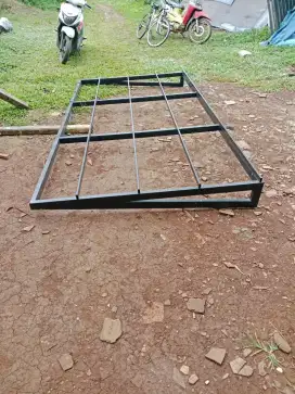 Rangka kanopi usaha 150×300 bekas