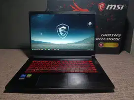 Msi GF63 Core i7-11800H Ram 16GB Ssd 512GB VGA RTX 3050Ti 4GB