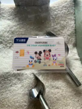 Logam Mulia 0.5 new born disney mickey mouse