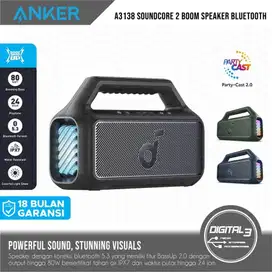 ANKER Soundcore 2 Boom Speaker Bluetooth Wireless 80W Booming BASS