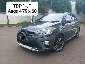 TDP Hanya 1 Juta Toyota Yaris TRD Heykers AT 2017 Abu-abu