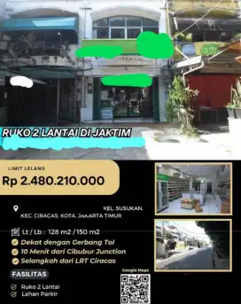 Dijual Ruko Susukan Ciracas