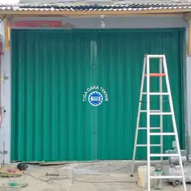 Gerbang toko / Folding gate, pasang service terpercaya