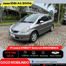 [Dp6jt] Honda Jazz IDSI Matic 2006 Plat AB MURAH Bisa Kredit