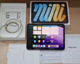 iPad Mini 6 wifi only 64gb region LL/A lengkap