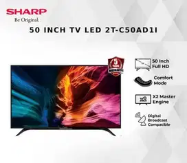 Kredit tv sharp 50 inch bunga bisa 0%