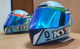 Helm KYT TT Course Leopard