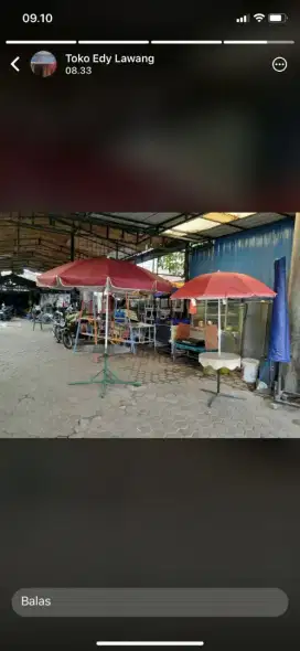 Tenda kafe dan tenda payung (bs antr skitr medan)